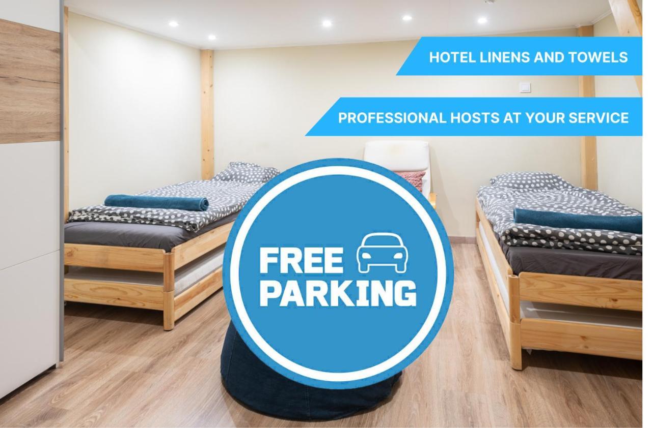 Cozy & Quiet Apartment Near Kiraly Street Free Parking, Ac, Perfect For 4 Guests! บูดาเปสต์ ภายนอก รูปภาพ